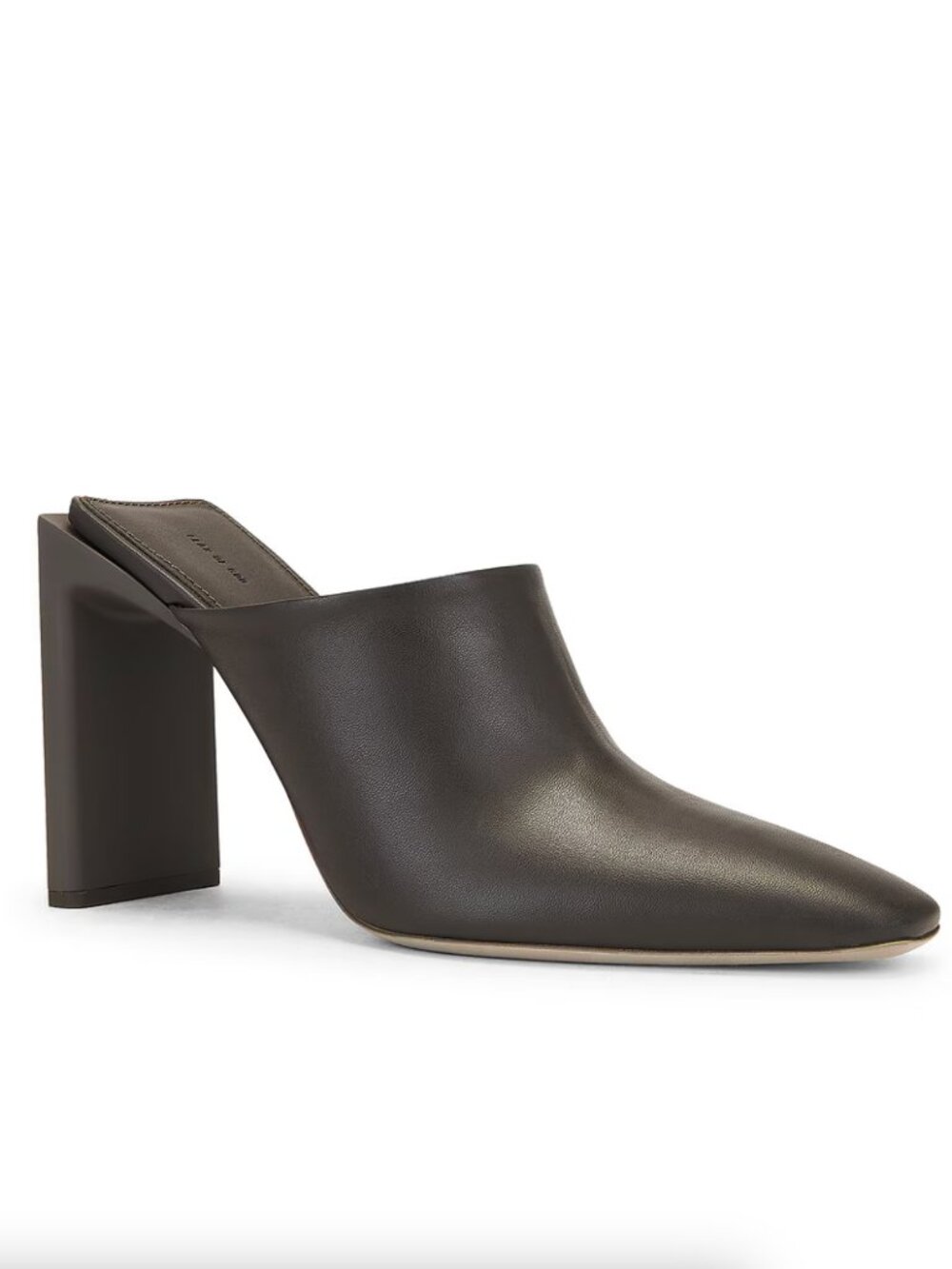 LIKE NEW Fear of God High Mule Pump in Calf Mud size 36